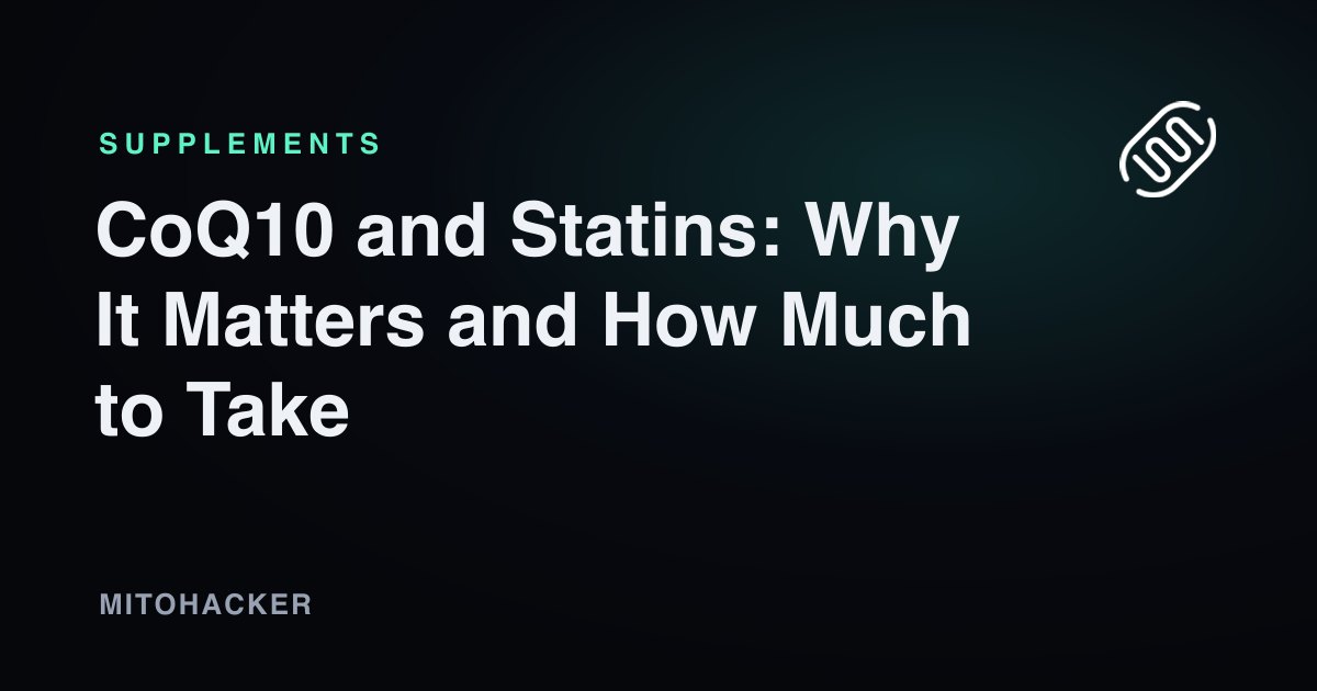 CoQ10 supplementation for statin users